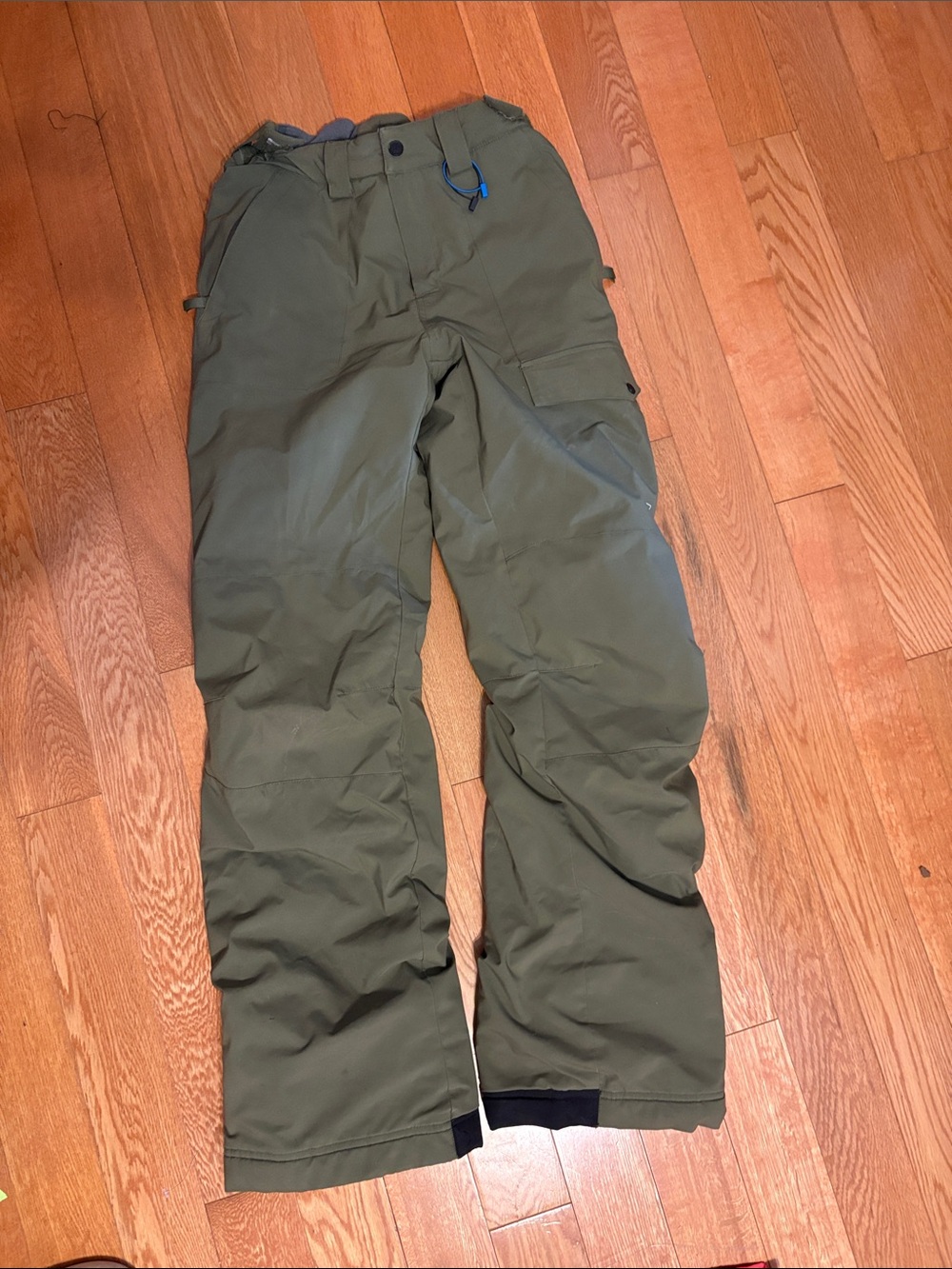 Orage Boy’s Olive Cargo Snow Pants